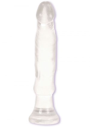 Crystal Jellies Anal Starter Sil A Gel 6 Inch Clear