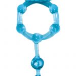 The Macho Erection Keeper Cock Ring Blue