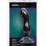 Anal Stud Silicone Probe Black 5.5 Inch