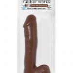 Basix Dong Suction Cup 10 Inch Brown