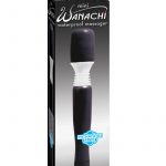 Mini Wanachi Silicone Massager Waterproof 8.25 Inch Black