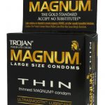 Trojan Condom Magnum Thin Large Size Lubricated 3 Pack