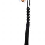 Fetish Fantasy Series Beaded Cat O Nine Tails Black