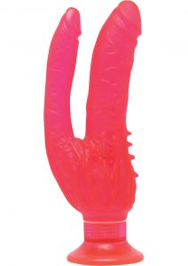 Wall Bangers Double Penetrator Waterproof 9 Inch Pink