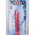 Crystal Jellies Anal Plug 6 Inch Pink