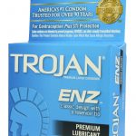 Trojan Condom Enz Lubricated 3 Pack