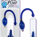 Basic Essenatials Penis Pump 8 Inch Blue