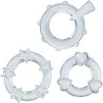 Magic C Rings Set Of 3 Clear