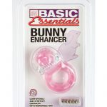 Basic Essentials Bunny Enhancer With Removable Stimulator Pink