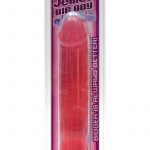 Crystal Jellies Big Boy Dong Sil A Gel 12 Inch Pink