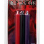 Japanese Drip Candles Assorted Colors 3 Per Pack