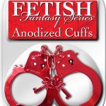 Fetish Fantasy Anodized Cuffs Red