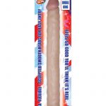 Real Skin All American Whoppers Double Dong 13 Inch Waterproof Flesh