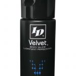 Id Velvet Silicone Lubricant Waterproof 1 Ounce