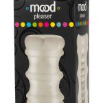 Mood Pleaser Massage Beads Masturbator White 4.6 inches