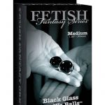 Fetish Fantasy Series Limited Edition Glass Ben-Wa Ball Black Medium 1.25 Inch Diameter