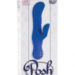 Silicone Thumper G Vibrator Waterproof Blue