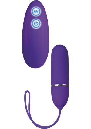 7 Function Lovers Remote Bullet Purple