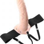 Fetish Fantasy Hollow Adjustable Strap On 8 Inch Flesh