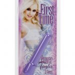 First Time Power Tingler Mini Vibrator Waterproof Purple 2.75 Inch