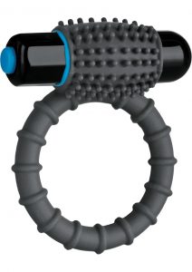 Optimale Silicone Vibrating C-Ring Waterproof Slate