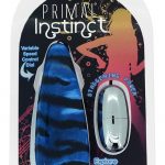 Primal Instinct Wired Remote Control Bullet Tiger Print Blue