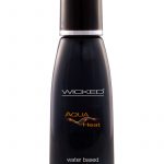 Wicked Aqua Heat Water Based Warming Lubricant 2 Ounce