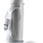 Fantasy Xtensions Vibrating Cock Sling Sleeve Waterproof Clear 5.5 Inch