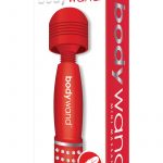 Bodywand Mini Love Edition Body Massager Red 4 Inch