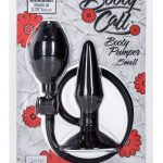 Booty Call Booty Pumper Silicone Inflatable Anal Plug Small Black