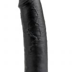 King Cock Realistic Dildo Black 10 Inch