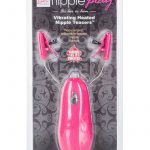 Nipple Play Vibrating Heated Nipple Teasers Pink