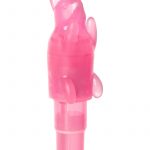 Shanes World Pocket Party Bunny Massager Waterproof Pink 3.75 Inch