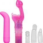 Her G Spot Kit Vibrator Waterproof Pink