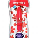 Vive Pop Vibe Mini Vibrator Waterproof Red 3 Inch