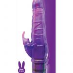 Wet Dreams Rapid Rabbit Jelly Pleasure Vibe Water Resistant Purple