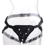 Strap U Sutra Harness With Vibe Pocket Black