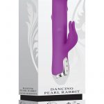 Dancing Pearl Rabbit Rechargeable Silicone Purple