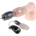 Fetish Fantasy Series Vibrating Head Teazer Wired Remote Control Clear