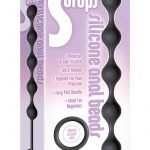 Drops Silicone Anal Beads Black