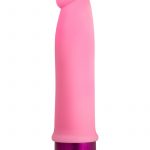 Luxe Purity Silicone Vibrating Dong Waterproof Pink 7.5 Inch