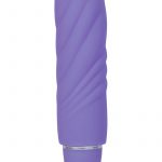 Luxe Nimbus Mini Multifuction Vibe Silicone Waterproof Periwinkle 4.75 Inch