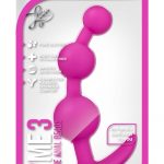 Luxe Be Me 3 Anal Silicone Fuchsia