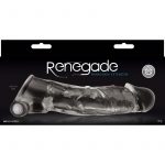 Renegade Manaconda Vibrating Penis Extension - Clear