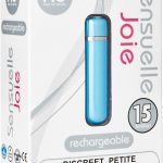 Joie 15 Function USB Rechargeable Bullet Waterproof Blue 2.5 Inch