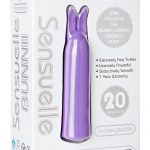 Bunnii 20 Function USB Rechargeable Silicone Vibe Waterproof Purple