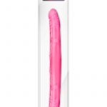 B Yours Double Dildo Jelly Pink 16 Inch