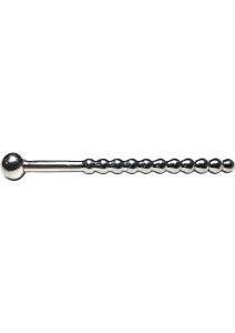 Rouge Beaded Urethral Sound With Stopper Stainless Steel