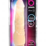 B Yours 04 Realistic Vibrator Waterproof Beige 8 Inch