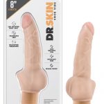 Dr. Skin Cock Vibe 12 Realistic Vibrator Showerproof Beige 8 Inch